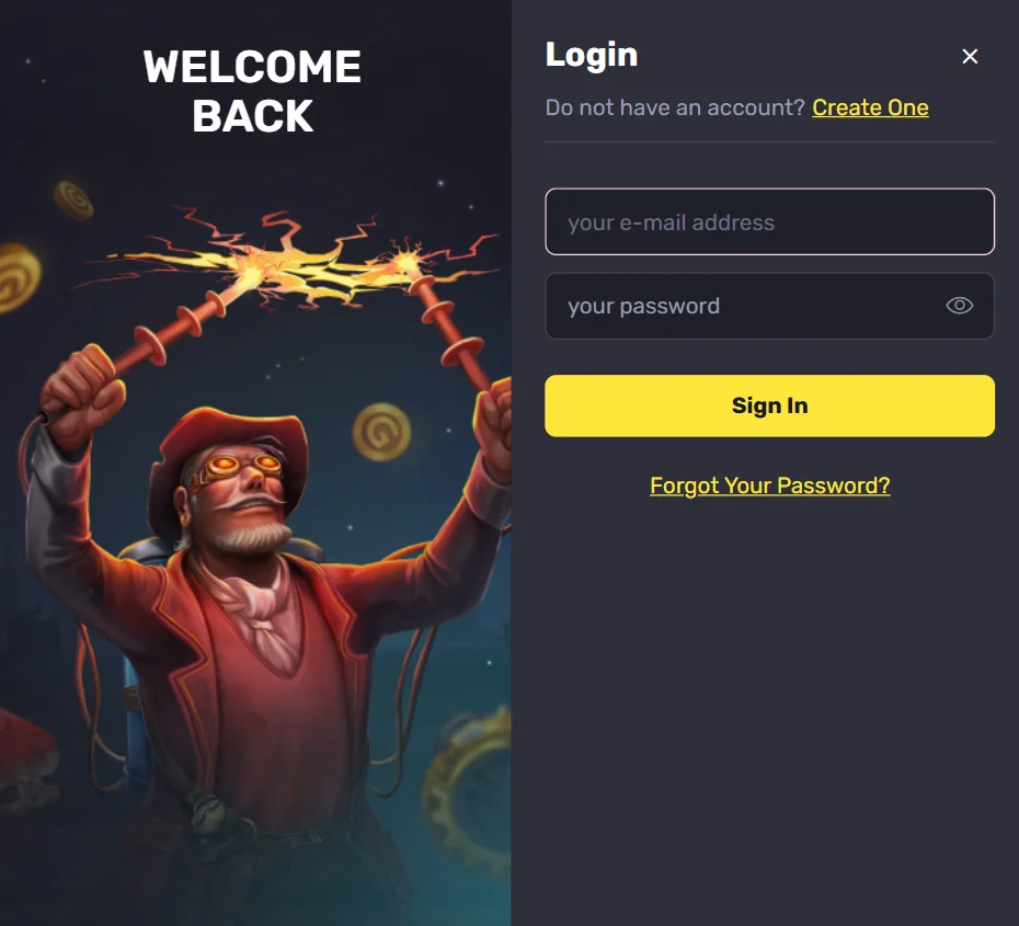 GetSlots Casino Login